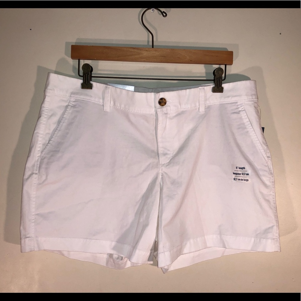 White shorts
